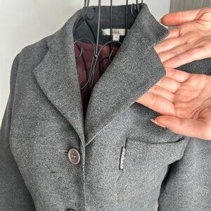 Stylish Long Lined Winter Blazer